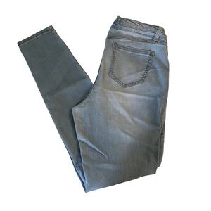 BOGO Blue Spice light wash blue high waisted skinny jeans